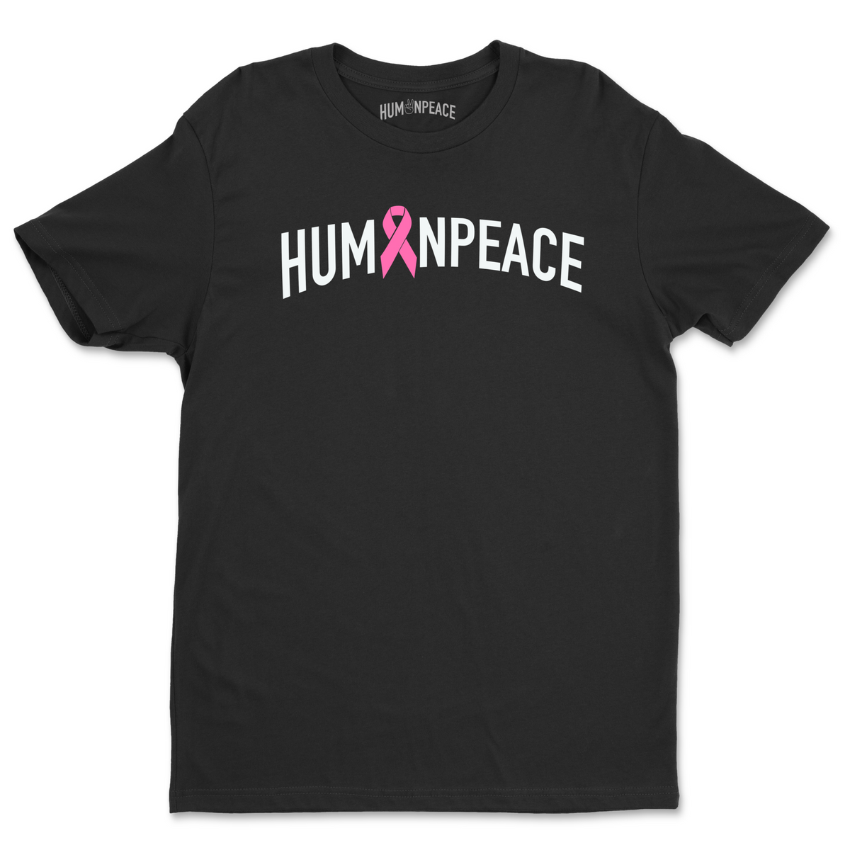 Pink Ribbon Peace Tee