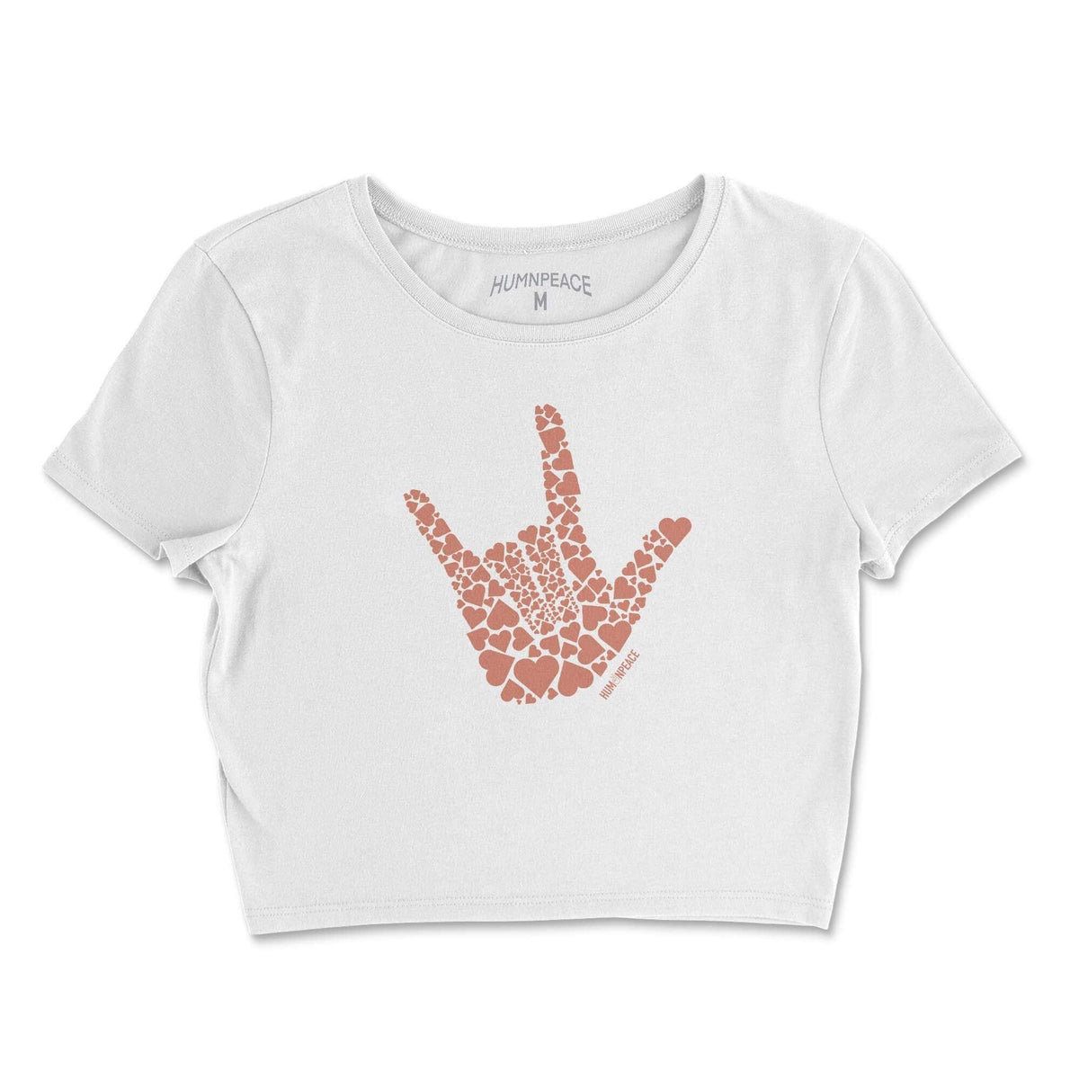 Love Hand Crop Top