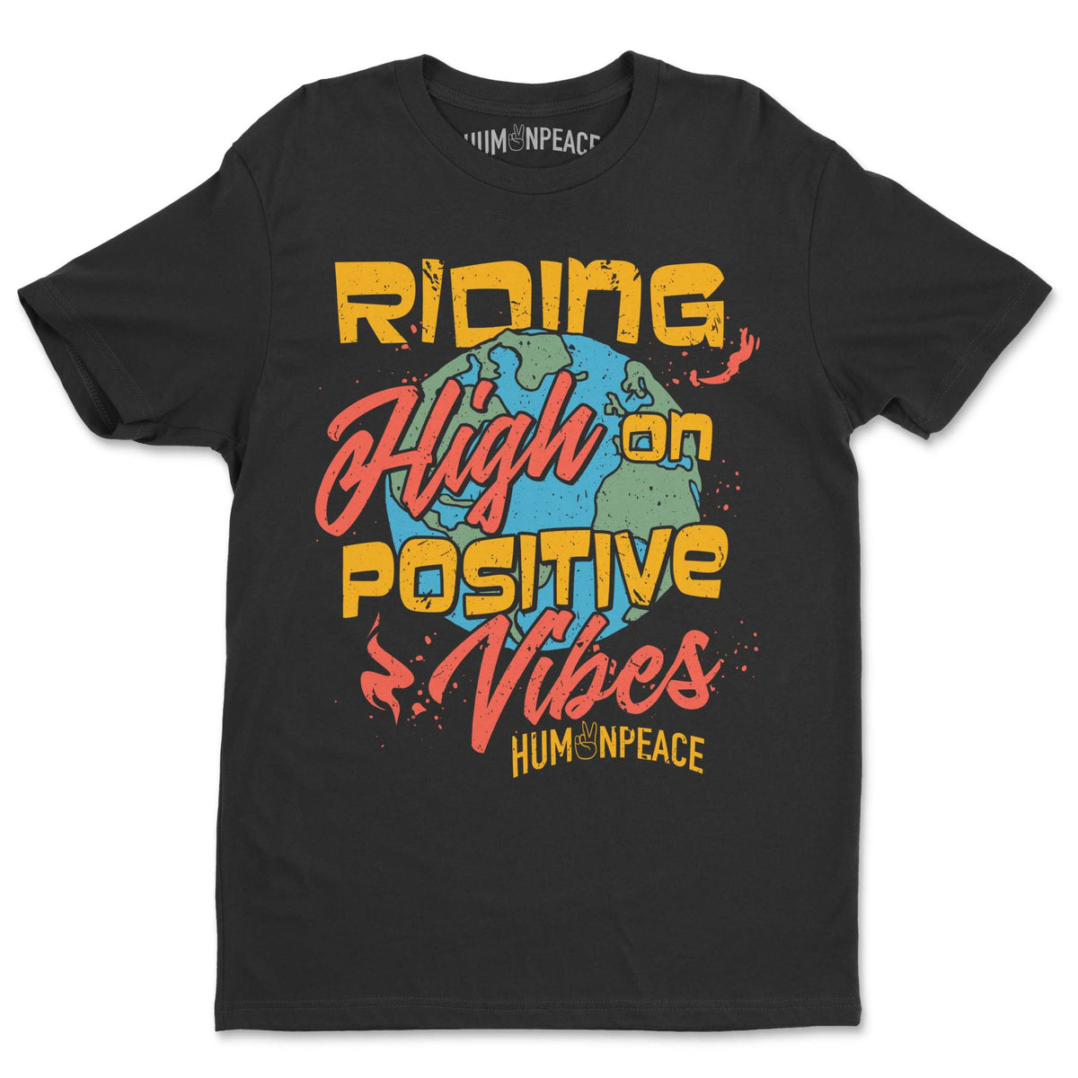 Riding High on Positive Vibes Tee