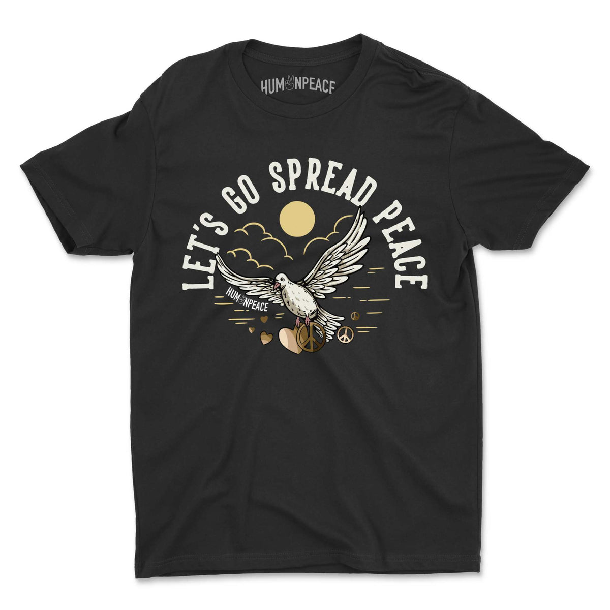 Let's Go Spread Peace Tee