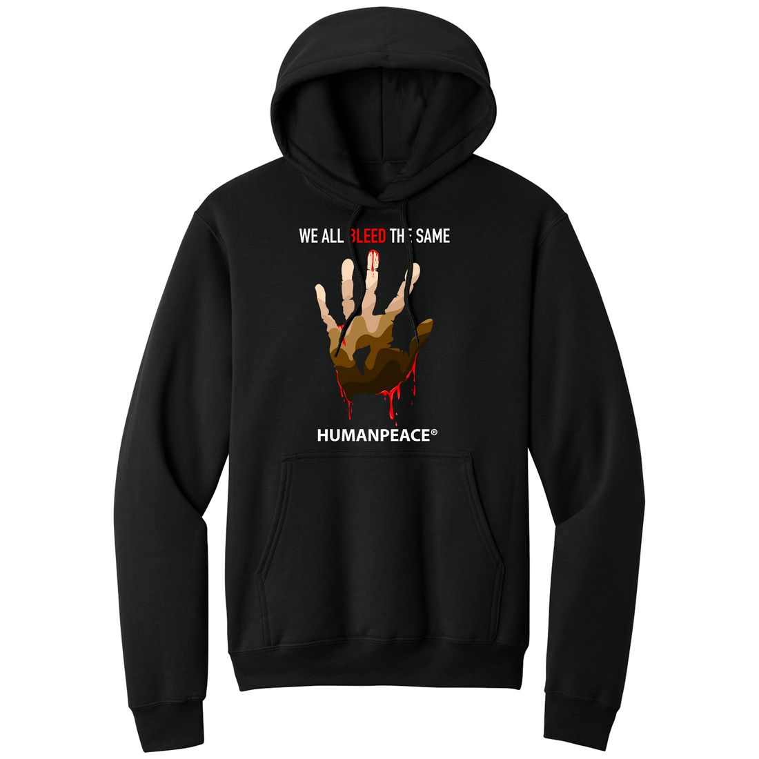 We All Bleed the Same Hoodie