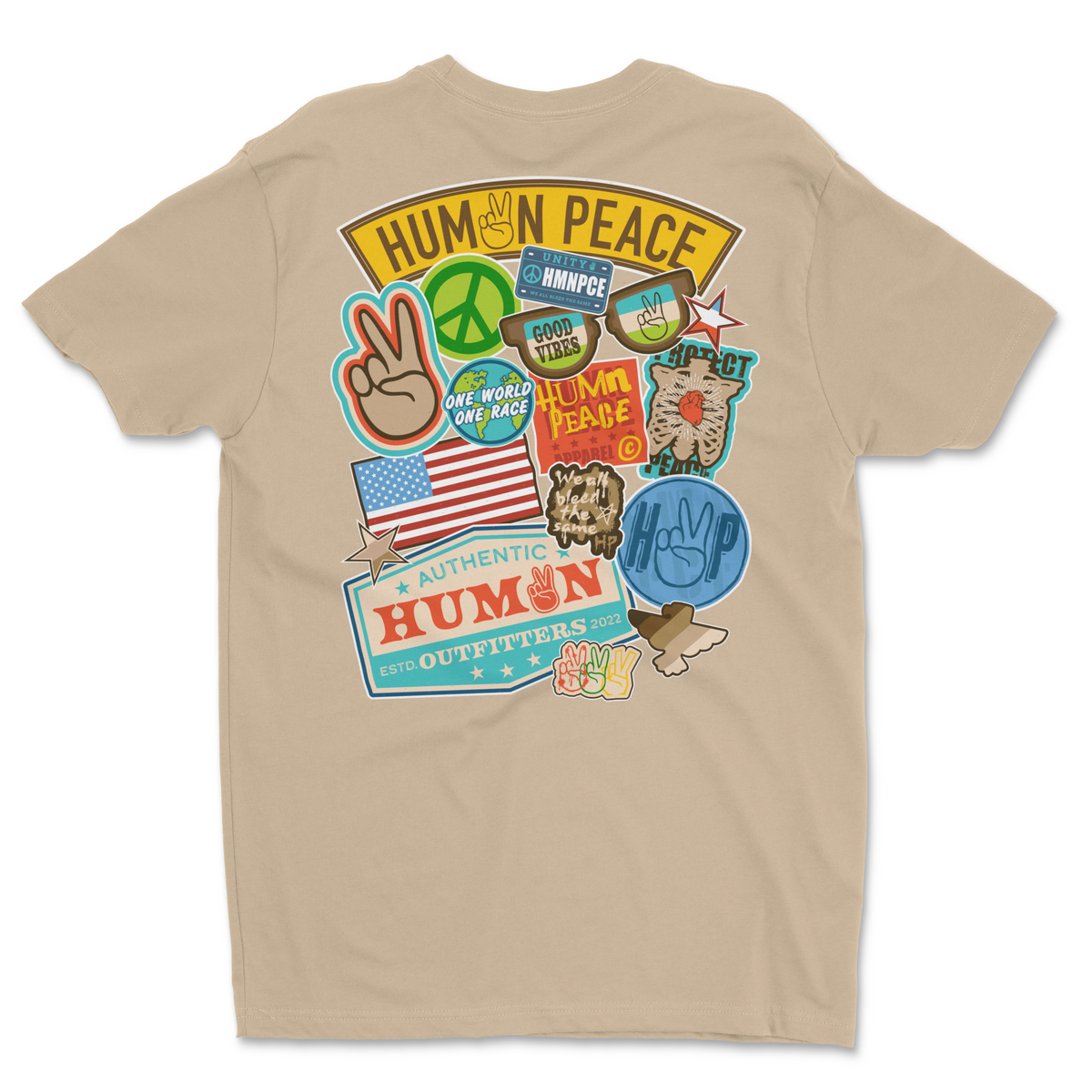 Peace Patches Tee
