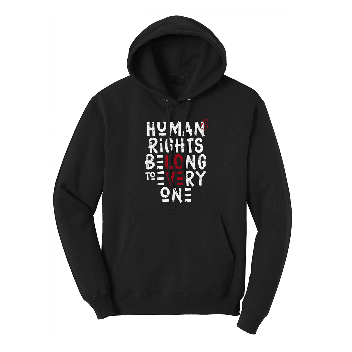 Human Rights Belong to Everyone Hoodie