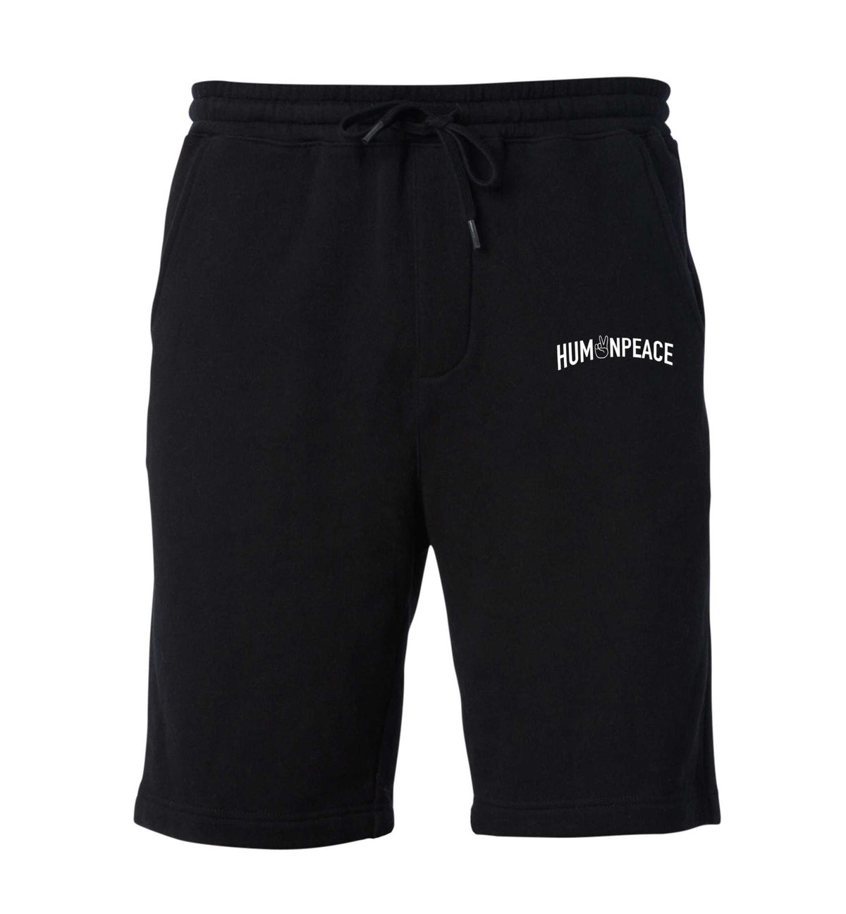 HUMANPEACE® Logo Sweatshorts (Black)