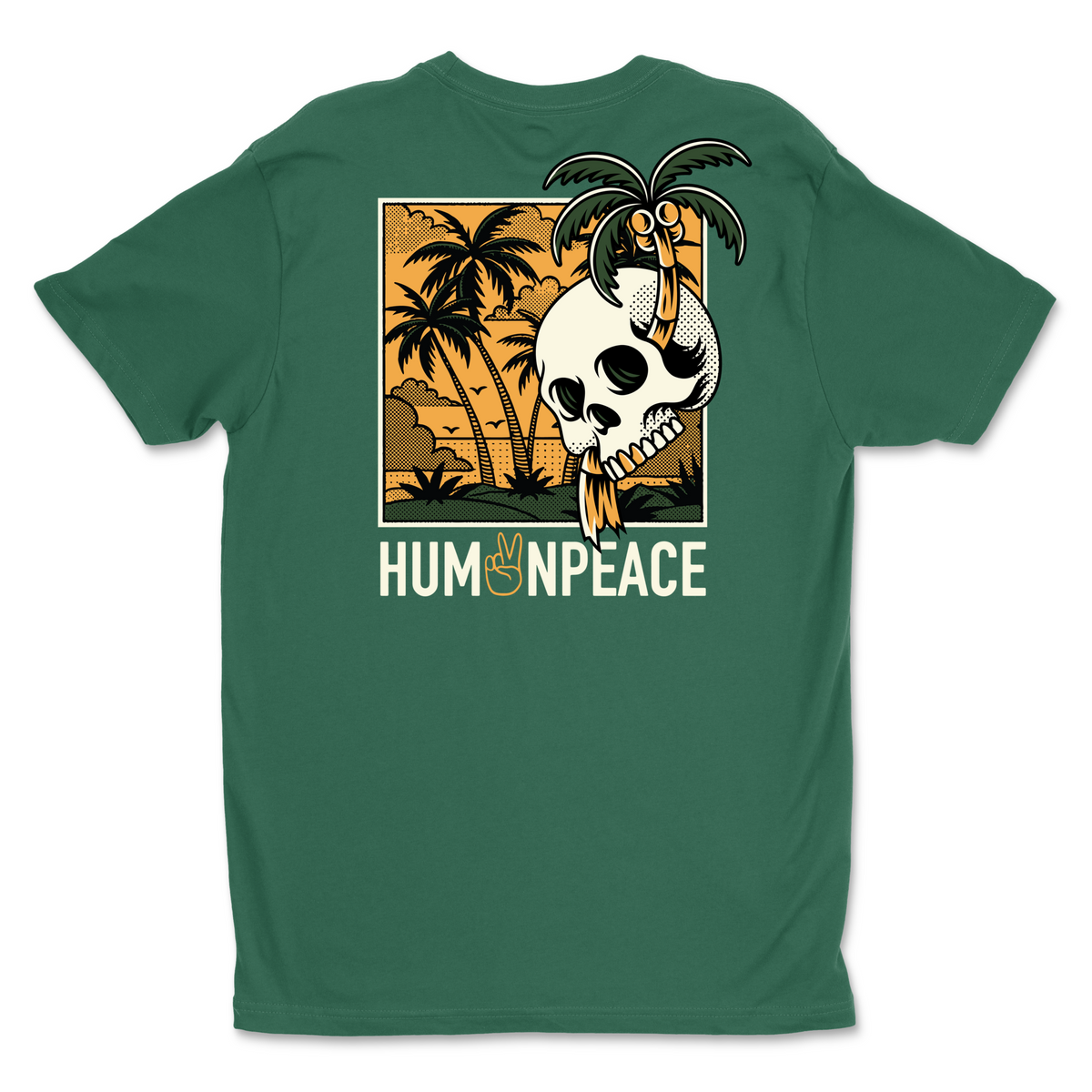 Skull & Palms Tee