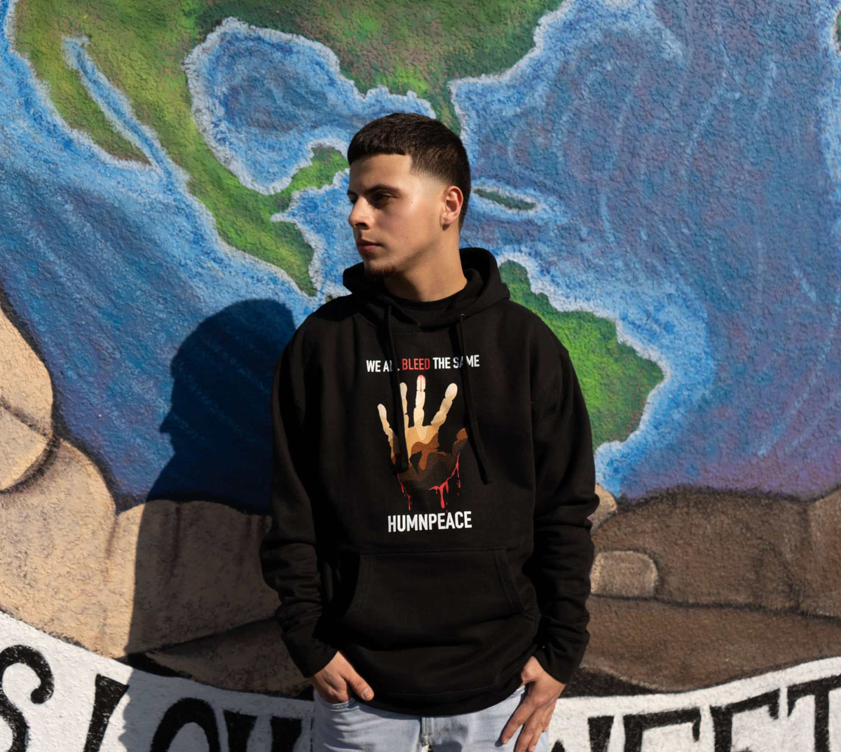 We All Bleed the Same Hoodie
