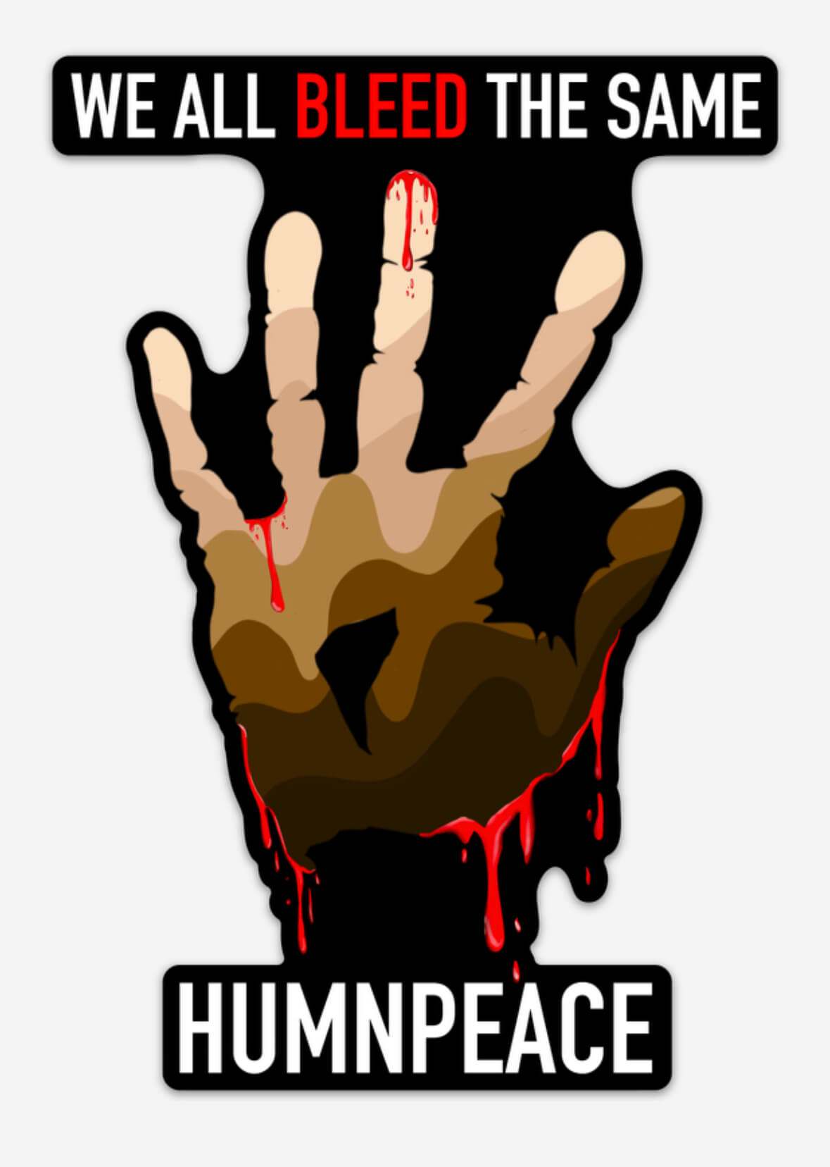 HUMANPEACE® Logo Magnet